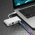 4 IN 1 USB HUB mit HDMI Ethernet